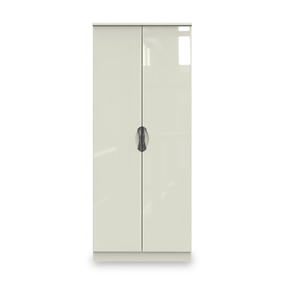 Beckett Gloss 2 Door Wardrobe