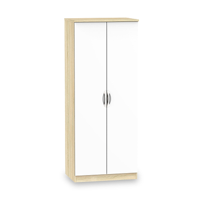 Beckett Gloss 2 Door Wardrobe