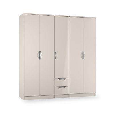 Beckett 5 Door 2 Drawer Wardrobe