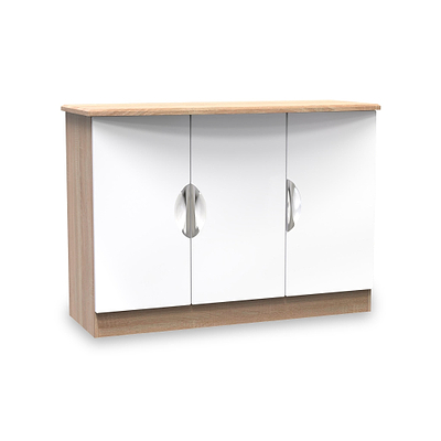 Beckett Gloss 3 Door Sideboard