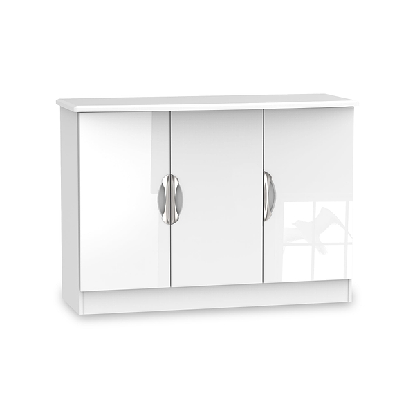 Beckett Gloss 3 Door Sideboard