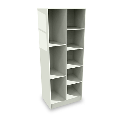 Beckett Gloss Tall Shelving Unit