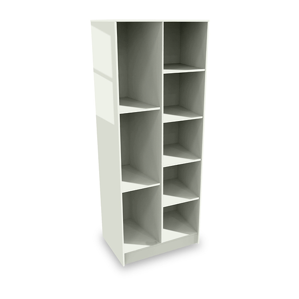 Beckett Gloss Tall Shelving Unit