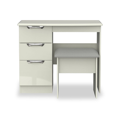 Beckett Gloss Dressing Table with Stool