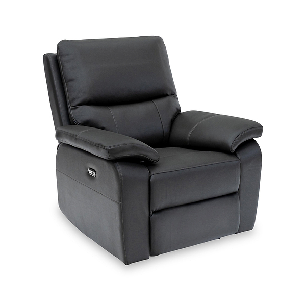 Oxley Leather Power Recliner Armchair
