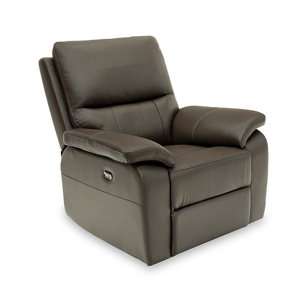 Oxley Leather Power Recliner Armchair