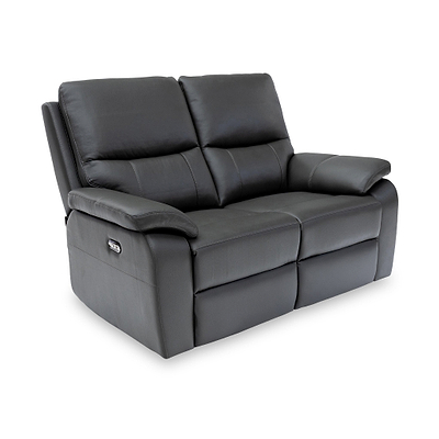 Oxley Leather 2 Seater Power Recliner