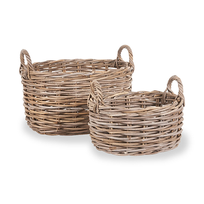 Kubu Oval Baskets Set of 2