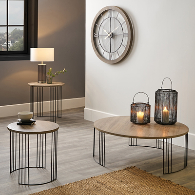 Atri Oak Wood Effect Coffee Table