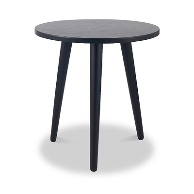 Chelmsford Satin Black Pine Side Table