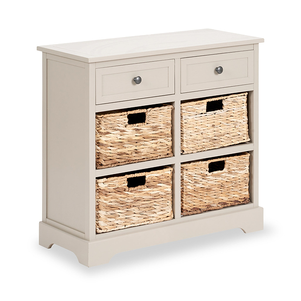 Devonshire Pine Small Sideboard with Baskets