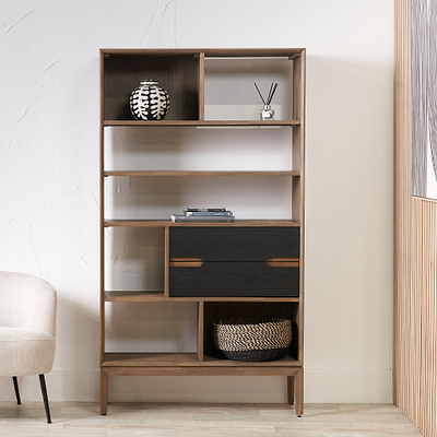 Gio Acacia Bookcase