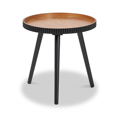 Hammond Pine Fluted Edge Side Table