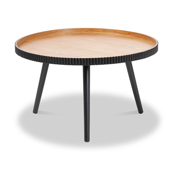Hammond Pine Fluted Edge Coffee Table