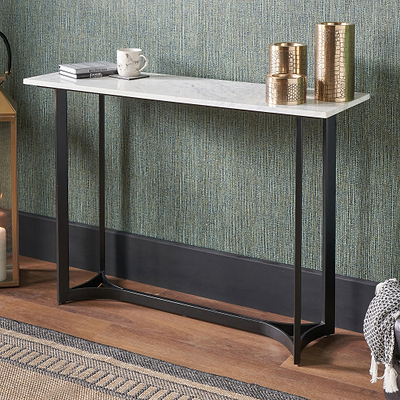 Hendrick Marble Top Console Table Table