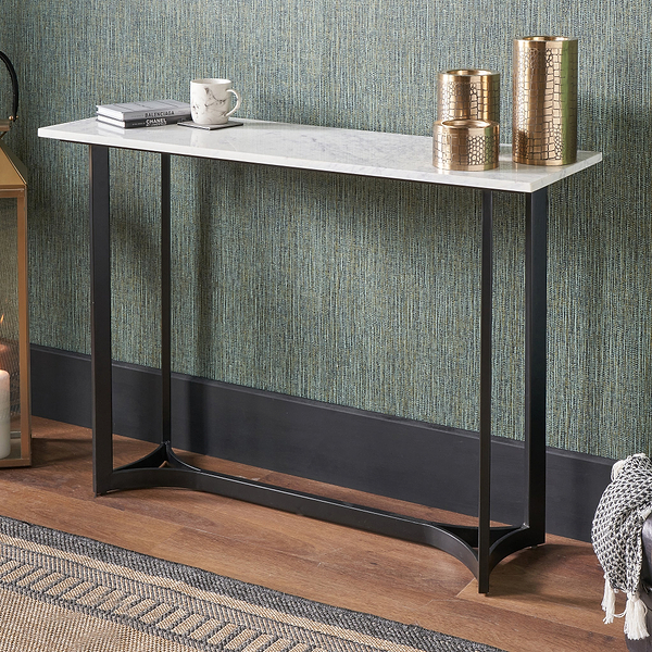 Hendrick Marble Top Console Table Table