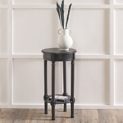 Heritage Pine Round Side Table