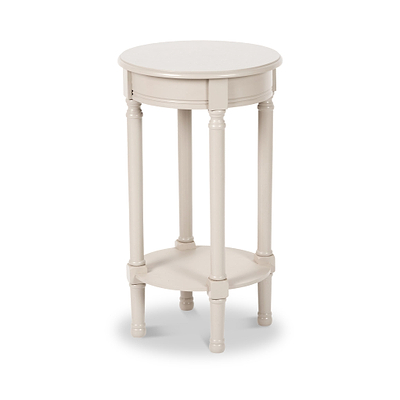 Heritage Pine Round Side Table