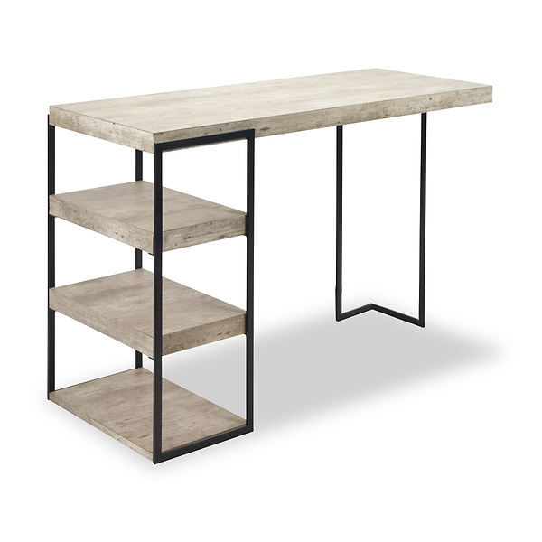 Jersey Concrete Effect Desk