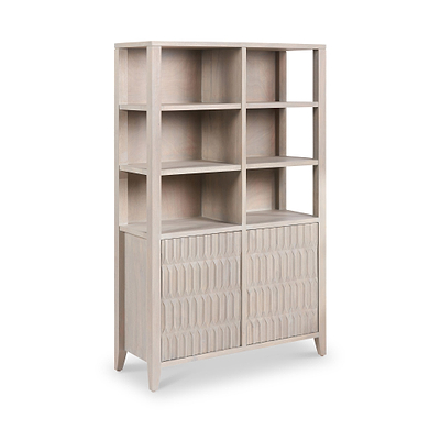 Khao Mango Wood 2 Door Display Cabinet