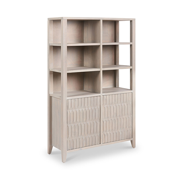 Khao Mango Wood 2 Door Display Cabinet