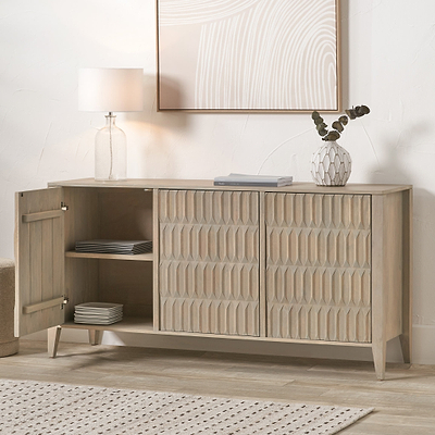 Khao Mango Wood Large Sideboard