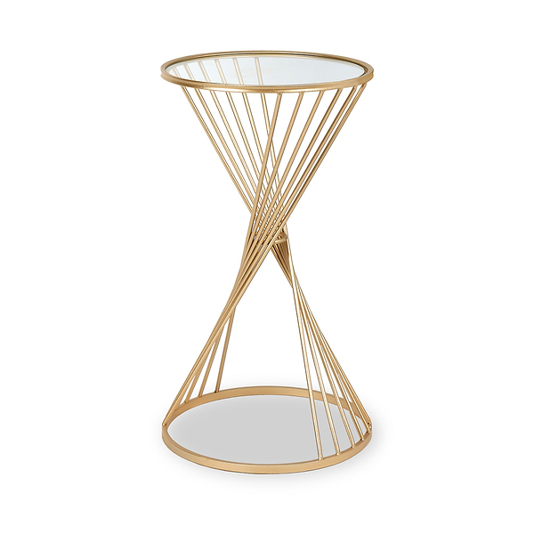 Liberty Gold Metal Side Table