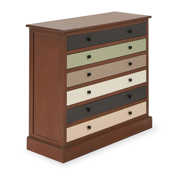 Loft Pine 6 Drawer Chest