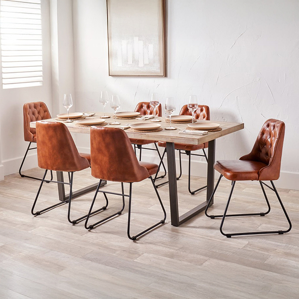 Marca Sand Wash Acacia 180cm Dining Table