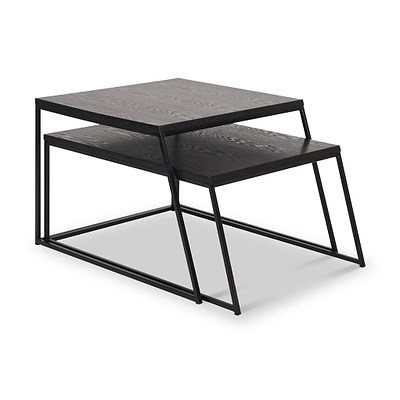 Mashiko Black Ash Effect Coffee Tables