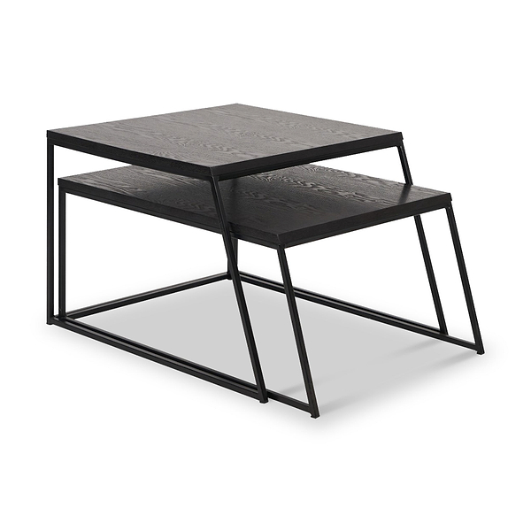Mashiko Black Ash Effect Coffee Tables