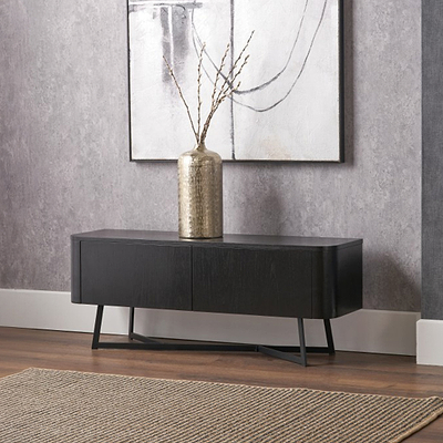 Ukiah Black Ash 120cm TV Unit