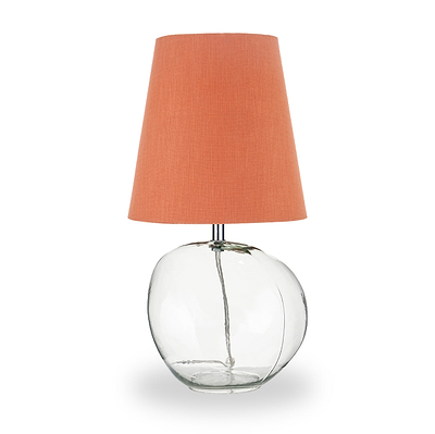 Hallie Clear Glass Table Lamp