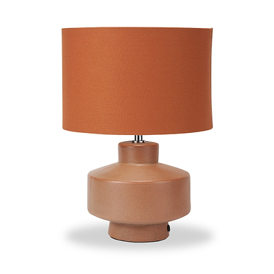 Elure Crackle Effect Table Lamp