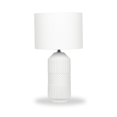 Meribel Geo Tall Ceramic Table Lamp