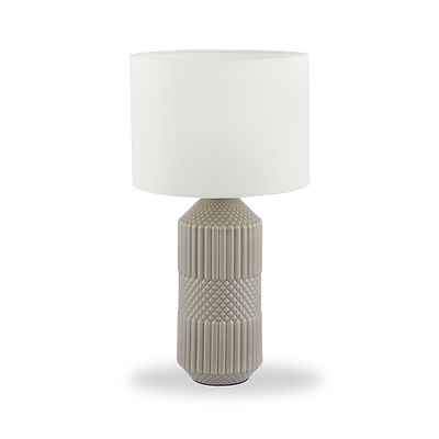 Meribel Geo Tall Ceramic Table Lamp
