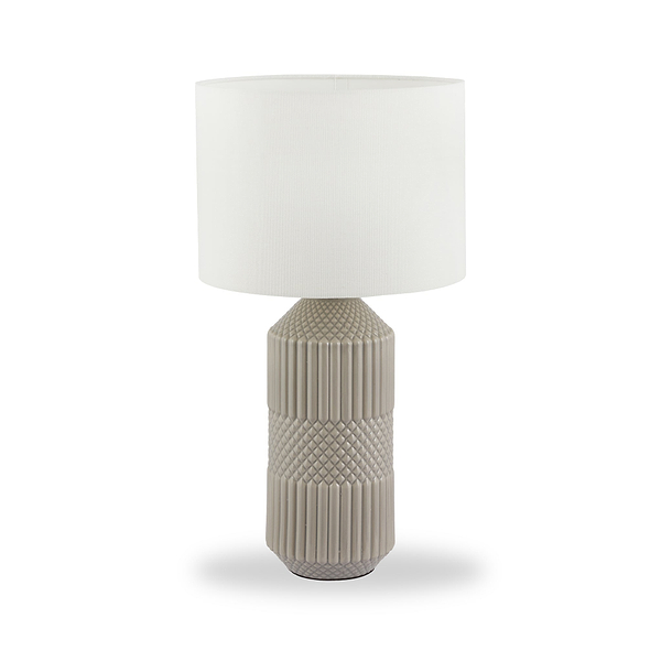 Meribel Geo Tall Ceramic Table Lamp