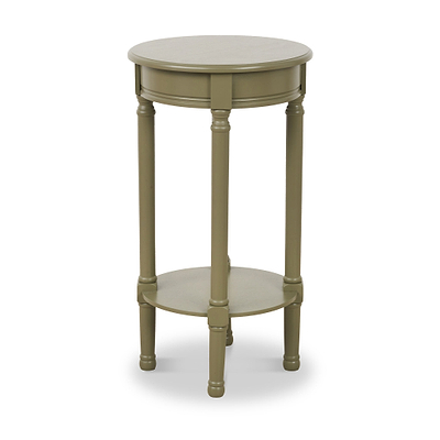 Heritage Pine Round Side Table