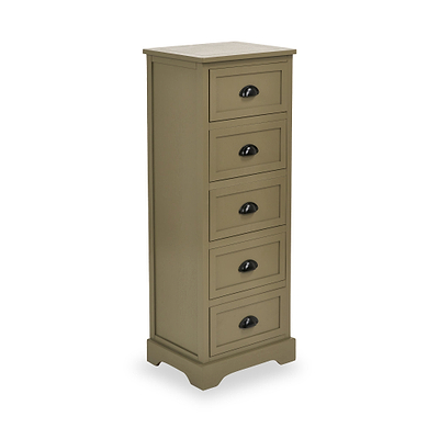 Croft Pine 5 Drawer Tallboy