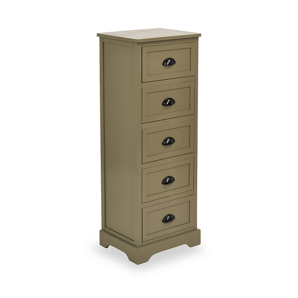 Croft Pine 5 Drawer Tallboy