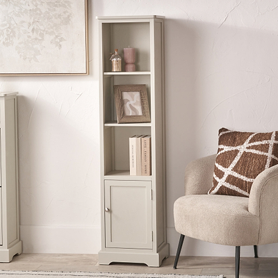 Croft Pine Display Cabinet