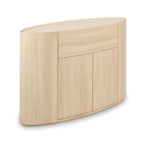 Tivoli Travertine Effect Small Sideboard