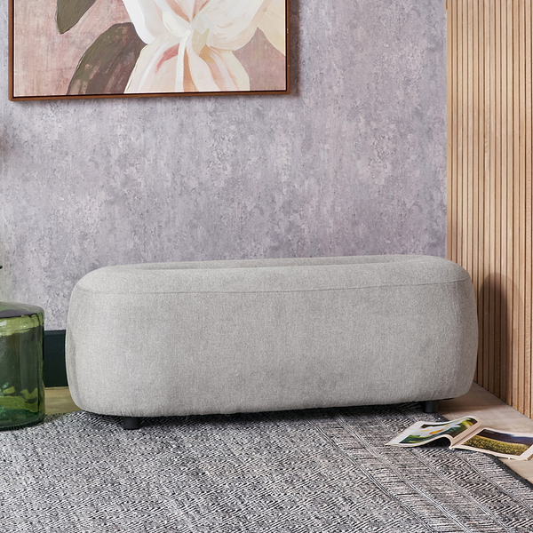 Carin Chenille Ottoman