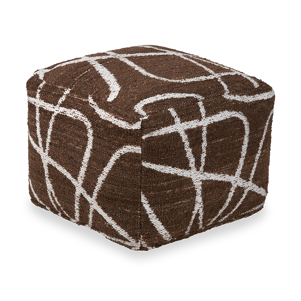 Tabria Indoor & Outdoor Abstract Design Pouffe