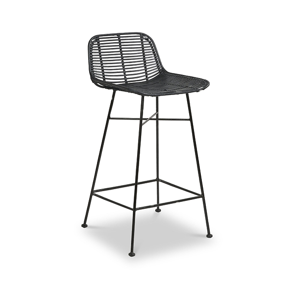 Rattan Core Bar Stool