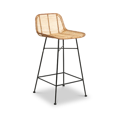 Rattan Core Bar Stool
