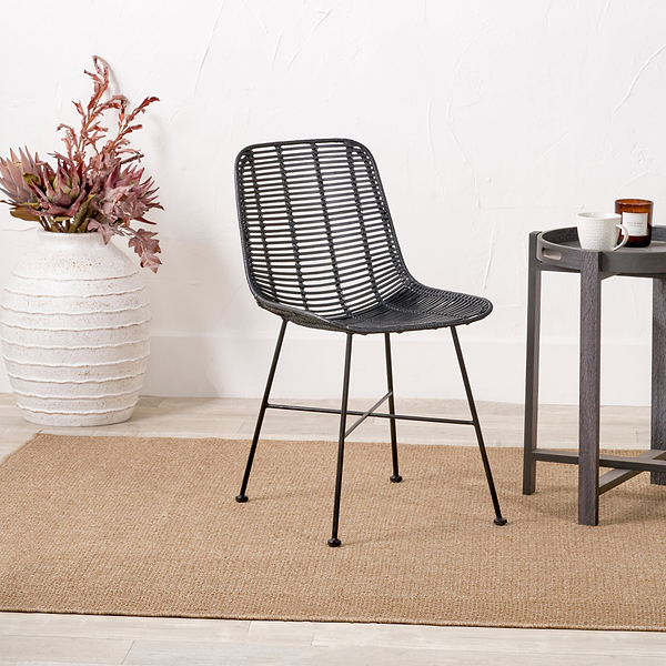 Rattan Core Dining Chair