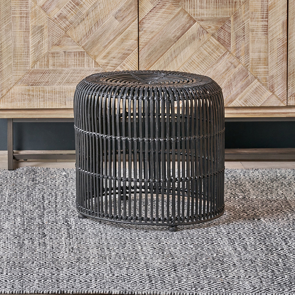 Rattan Core Stool