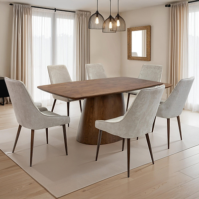Blaise Curved Back Dining Chair