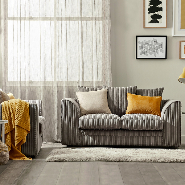 Bletchley Jumbo Cord 2 Seater Sofa